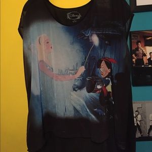 Disney Sheer Pinnochio Top